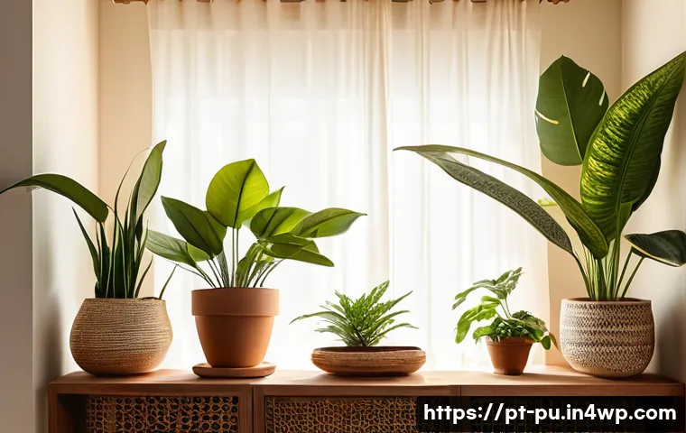 자연광을 위한 실내 식물 배치 방법 관련 이미지 1